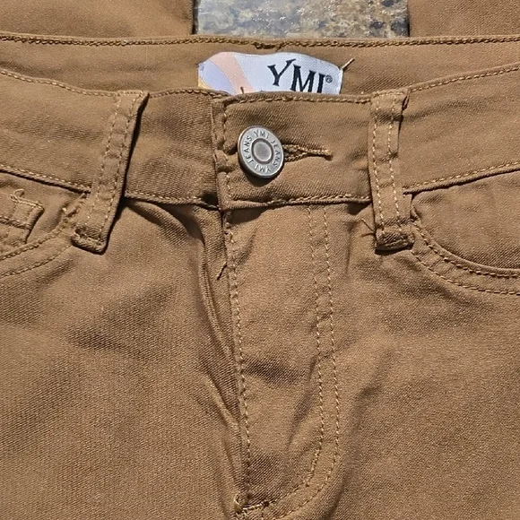 YMI Tan Flare Jeans for Women Size Large - Picture 3 of 6
